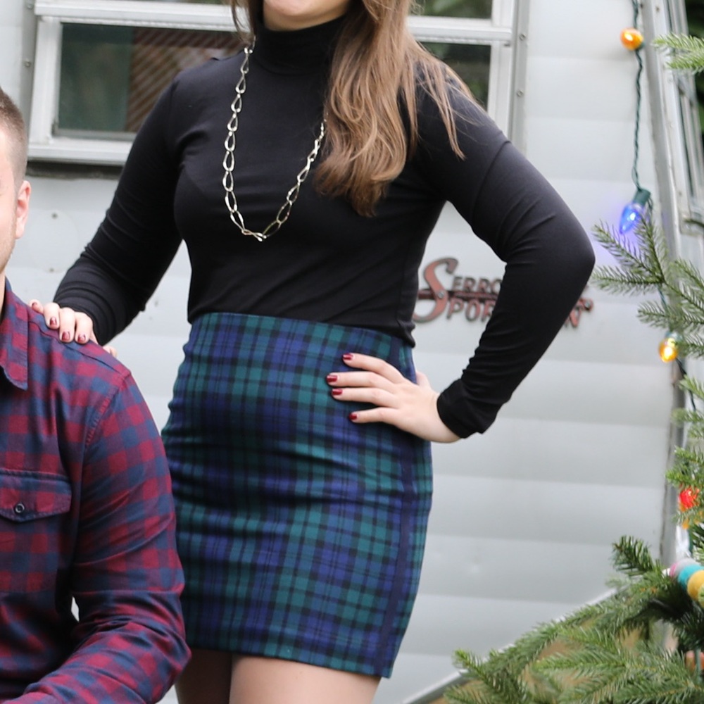 Vineyard Vines Blackwatch Plaid Mini Skirt